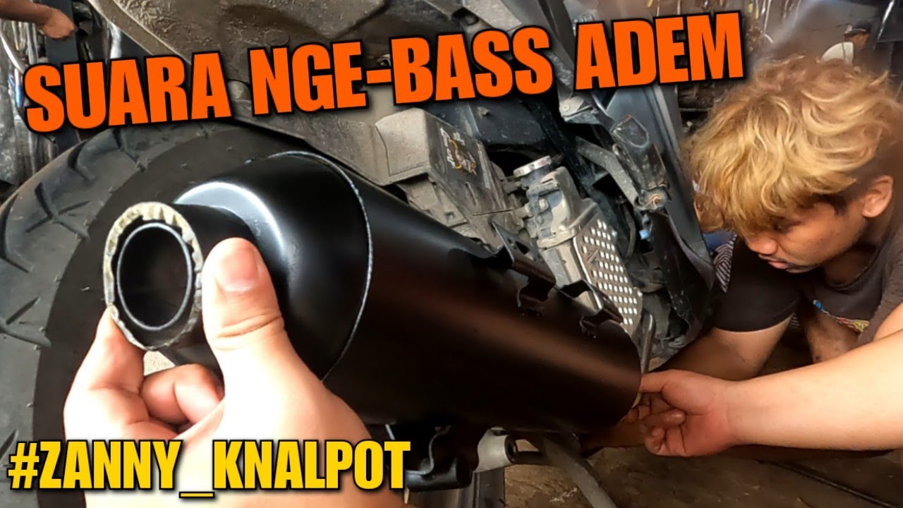GANTI KNALPOT SUARA NGE-BASS ANTI WAS-WAS 😁🤘ZANNY KNALPOT‼️