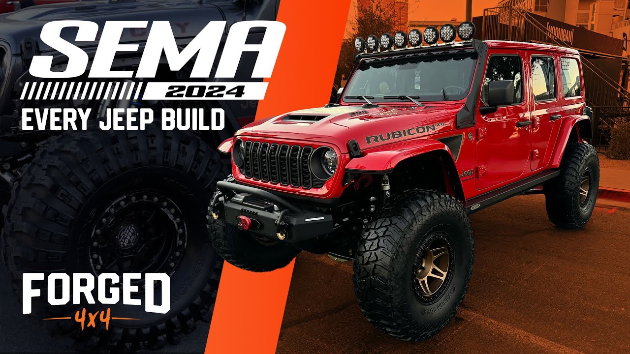 Best Jeep Wranglers & Gladiators at SEMA SHOW 2024