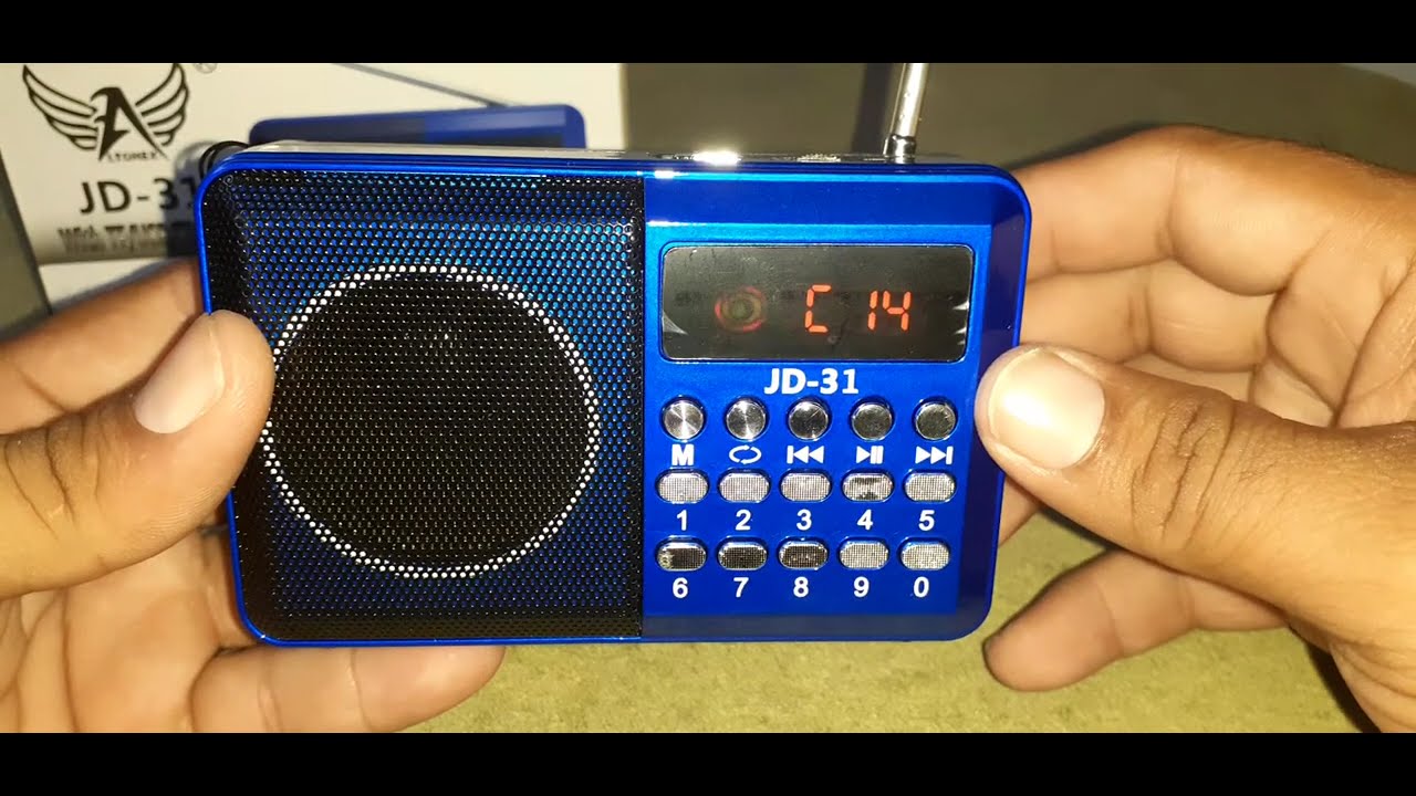 radio altomex modelo JD-31 com FM Bluetooth USB cartão de memória