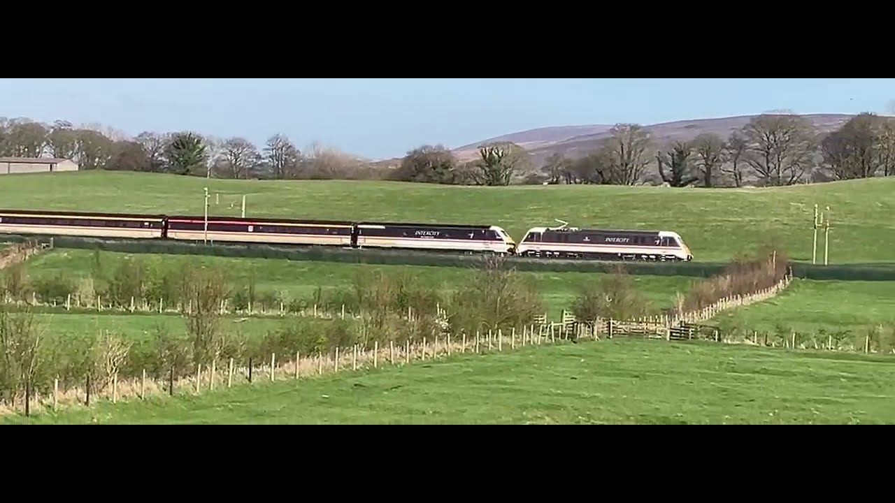 Class 89 badger on WCML 18-03-2025