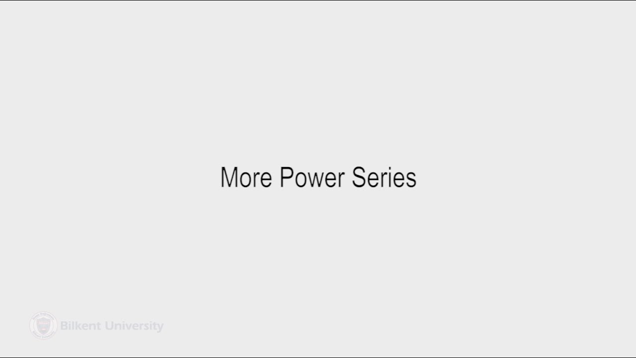 Calculus II - Lecture 51 (MATH 102)
