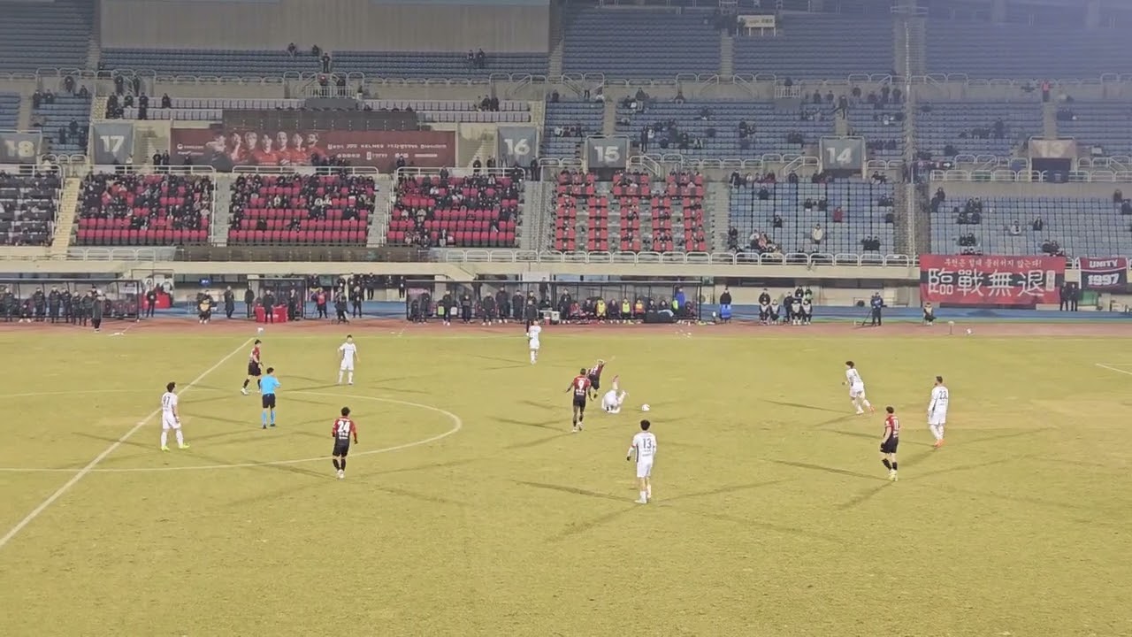 [경기장면](20)K리그 1 2026 4R 부천FC VS 강원FC 후반전 89분~추가시간+경기종료/나는변치않아(2026.3.18)