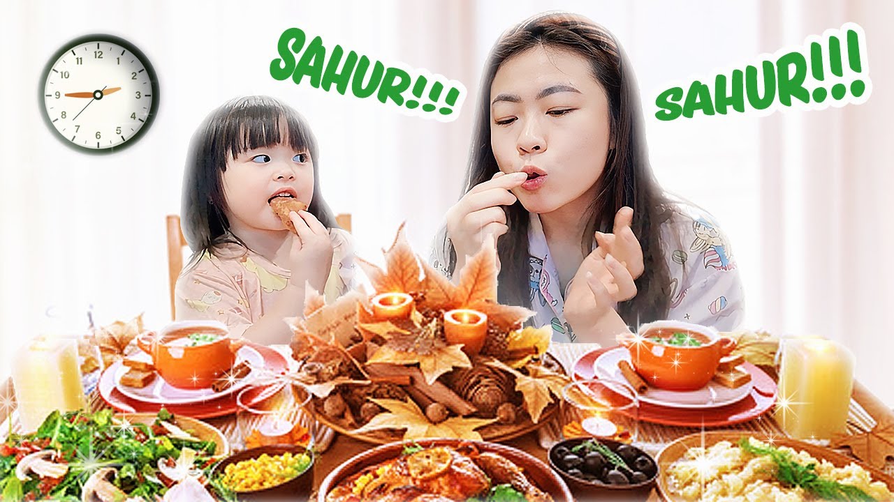 YUKA-CHAN IKUTAN SAHUR HARI KEDUA! | a day in our life