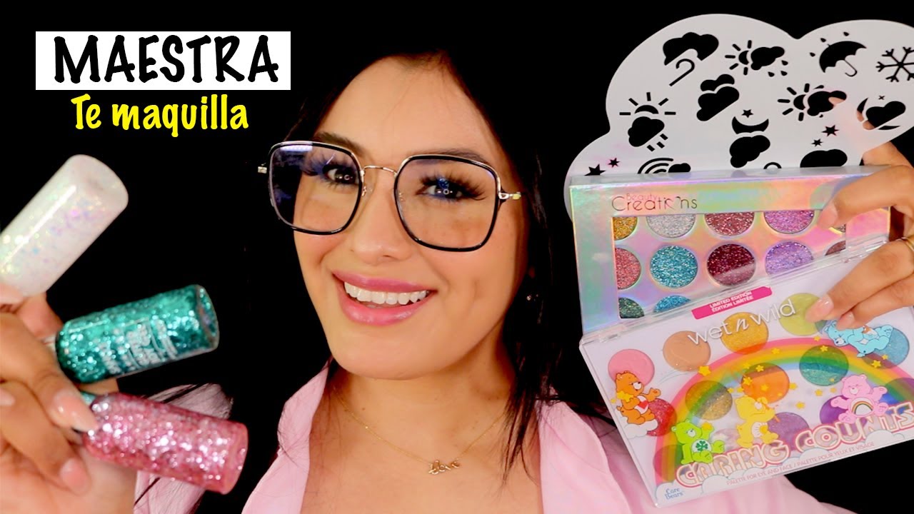 ¡TE MAQUILLO con BRILLITOS para tu FESTIVAL! I ASMR para NIÑAS I Ges ASMR