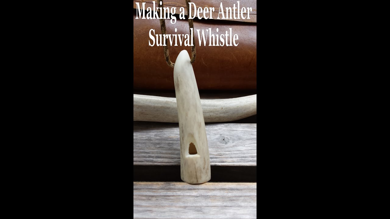 Making a Deer Antler Survival Whistle