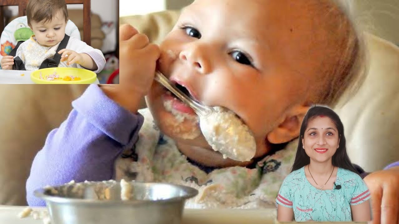अपने बच्चे को खुद खाना खिलाना कैसे और कब सिखाएं? ll Toddler eating on his own : when and how?
