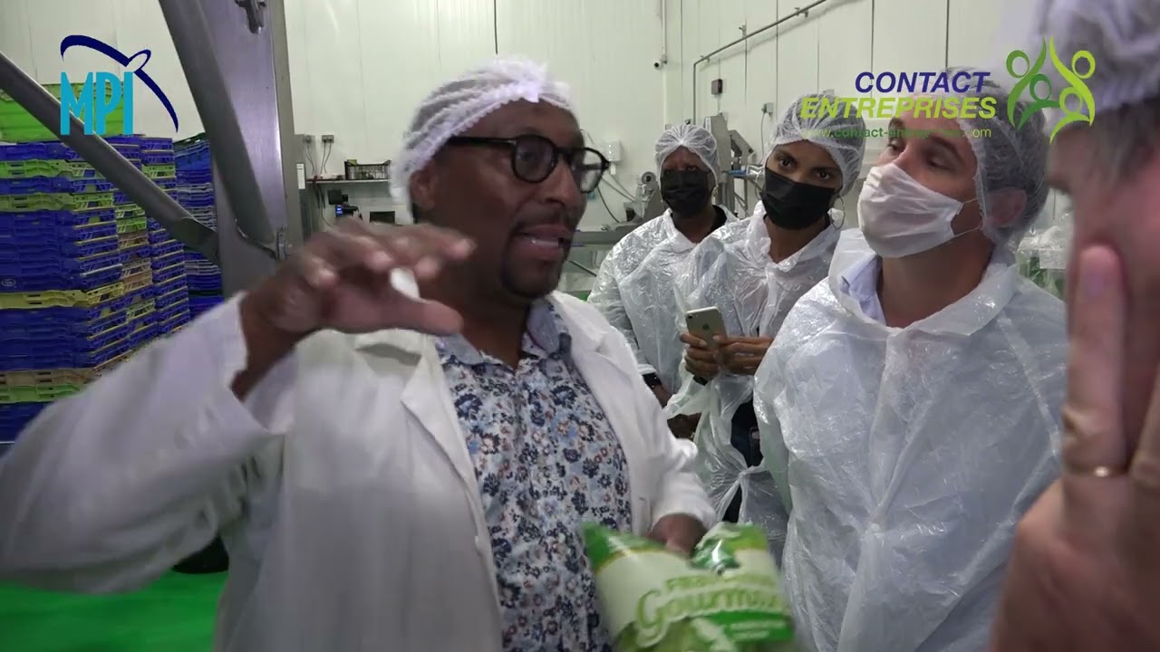 Visite de l'entreprise SALADININA MASTER SALAD
