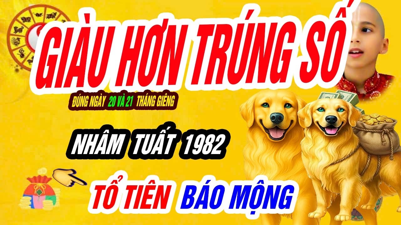 🐶 Quý Nhân Sắp Đến! NHÂM TUẤT 1982 Đón Vận May Đúng 48 Giờ Tới