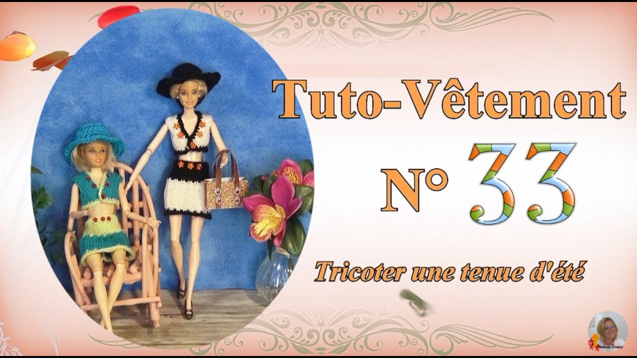 🥢 Tuto Vêtement N°33 | 👙Tricoter une tenue d'été