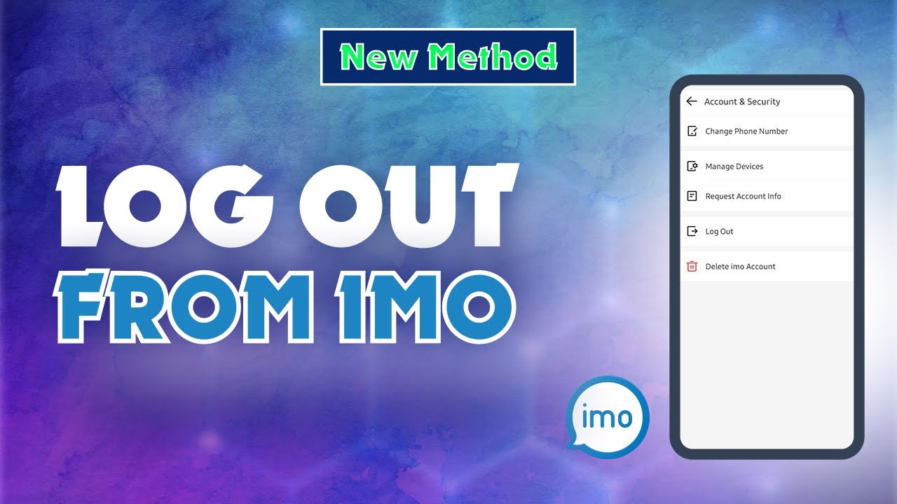 How To Log Out From Imo 2024 | Skill Wave