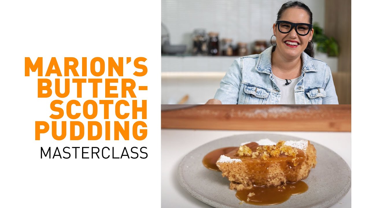 Marion Grasby Creates Butterscotch Self Saucing Pudding in the NN-CD58J Convection Microwave