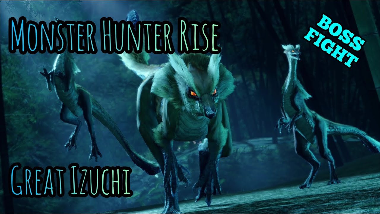 Monster Hunter Rise | Great Izuchi BOSS FIGHT 👹