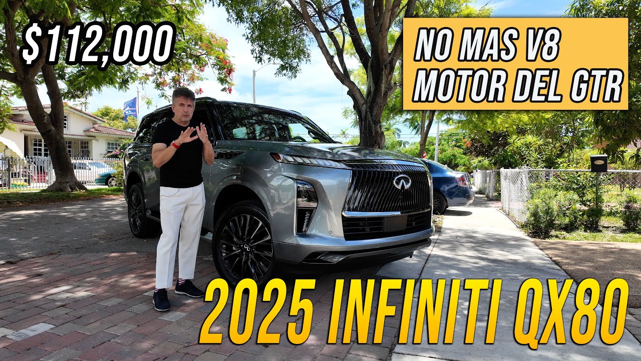 2025 Infiniti QX80 Autograph • ¿ESTE O EL ESCALADE?