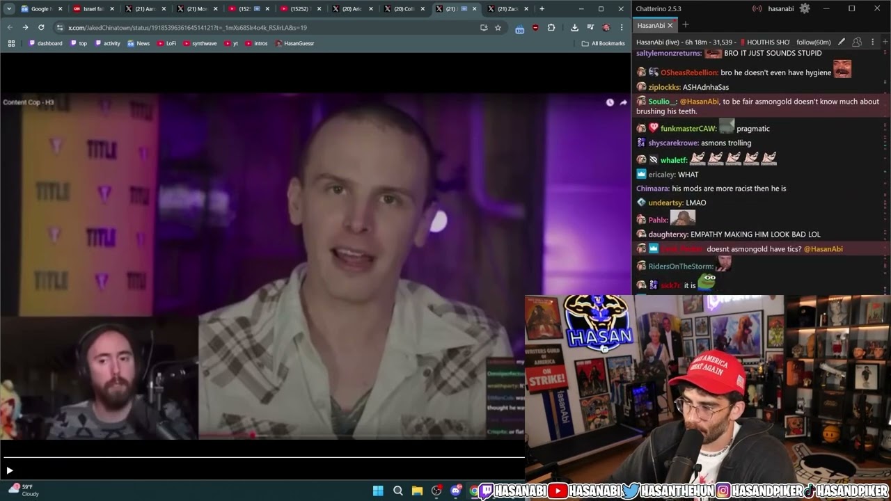 Hasanabi Reacts: Asmongold Refuses Debate Amid Terrorism Accusations 🧠🔥