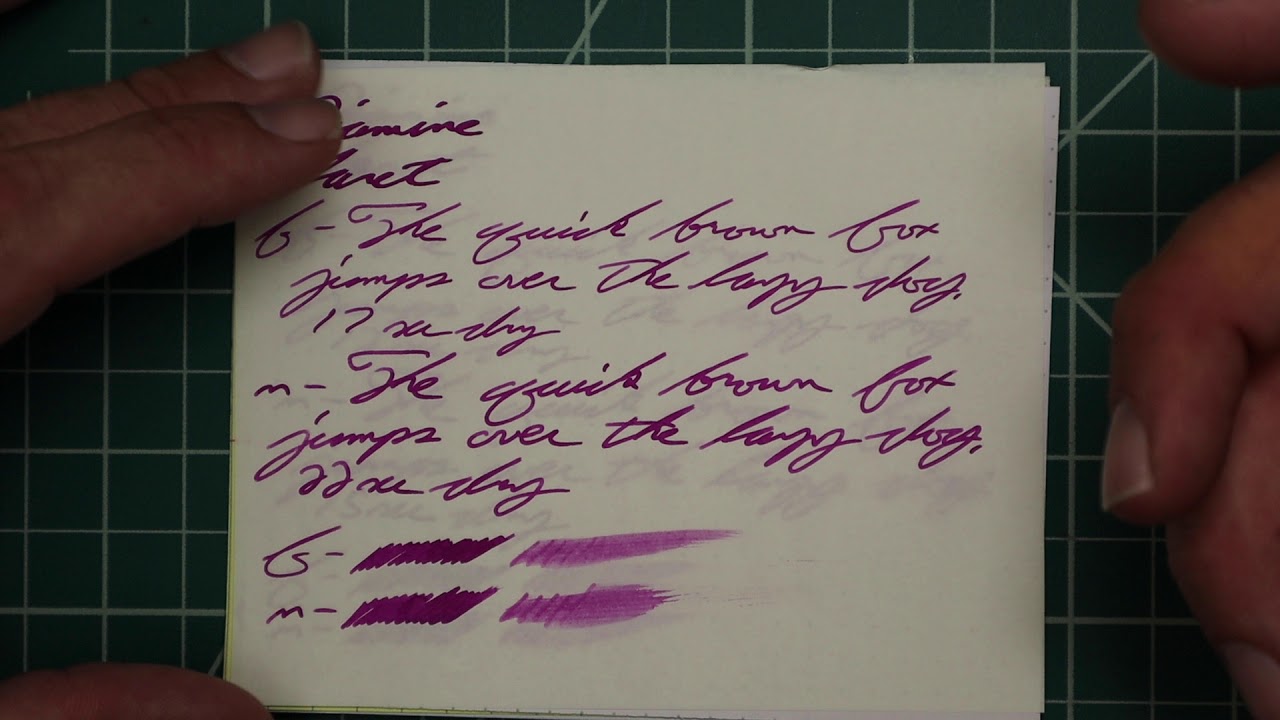 Diamine Claret Fountain Pen Ink #fountainpenink #fountainpens