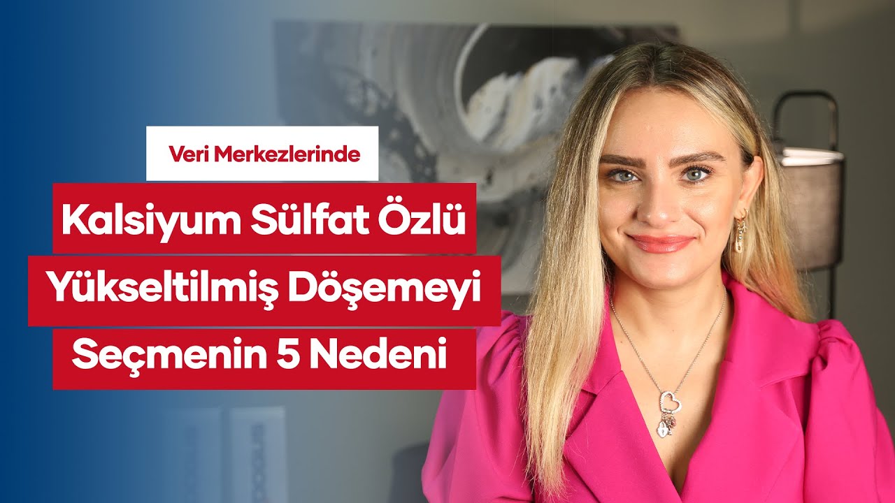 Kalsiyum Sülfat Özlü Yükseltilmiş Döşeme Kullanmanın 5 Avantajı