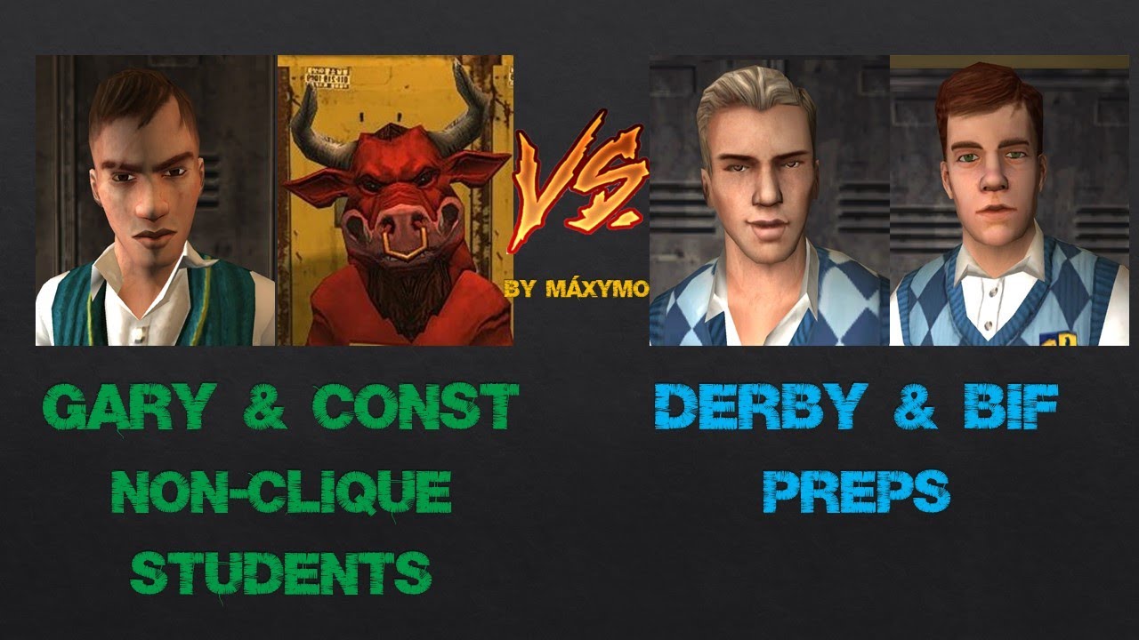 Bully SE: Derby & Bif vs Gary & Constantinos (The Mascot) (8k)