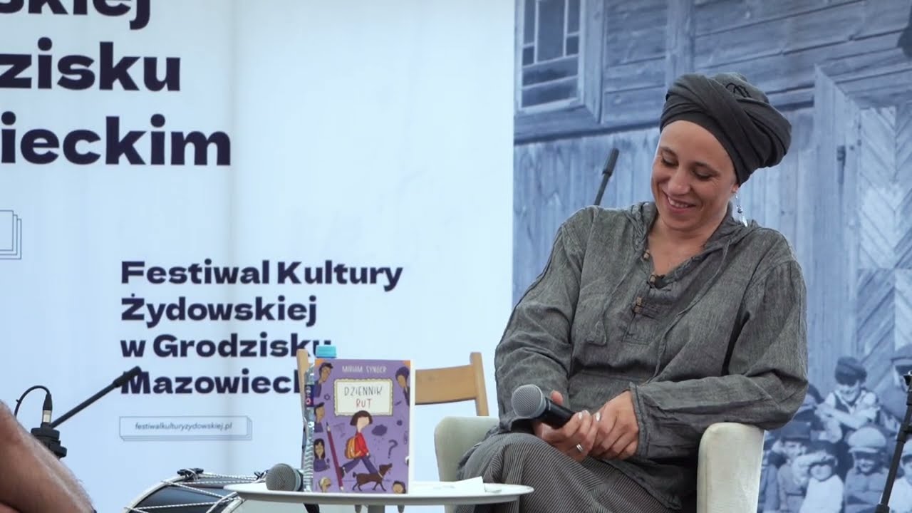 Miriam Synger na VI FKŻ w Grodzisku Mazowieckim. Rozmawiamy o książce Dziennik Rut