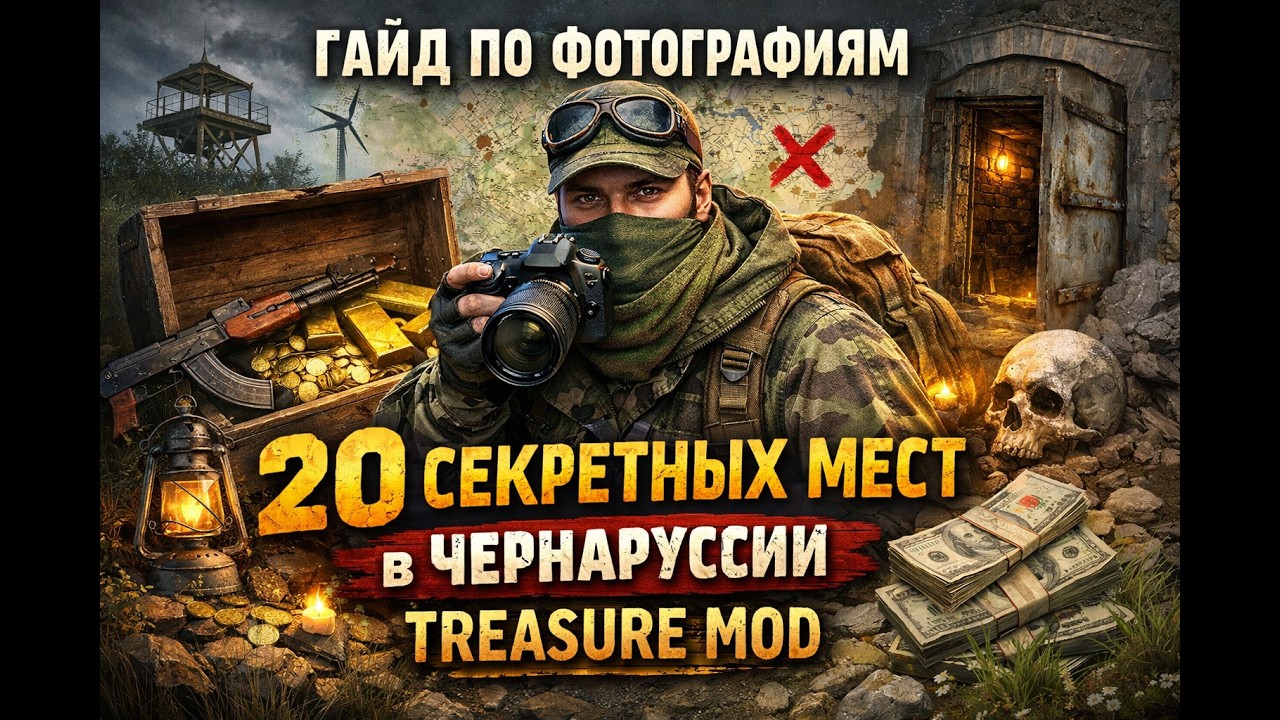 Гайд по фотографиям. Treasure. DayZ