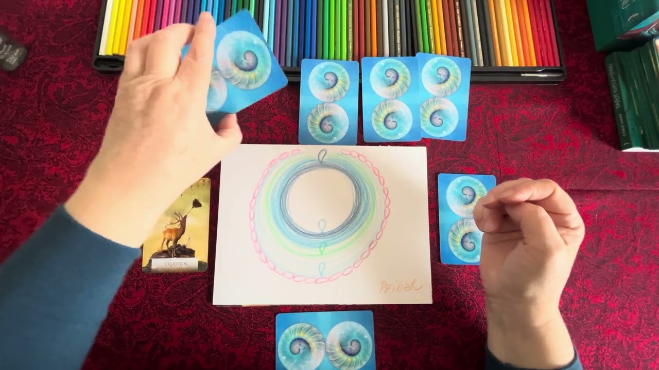🌀 Jaká cesta čeká váš vztah? Kresba + tarot #automatickákresba  #tarot #vztahy