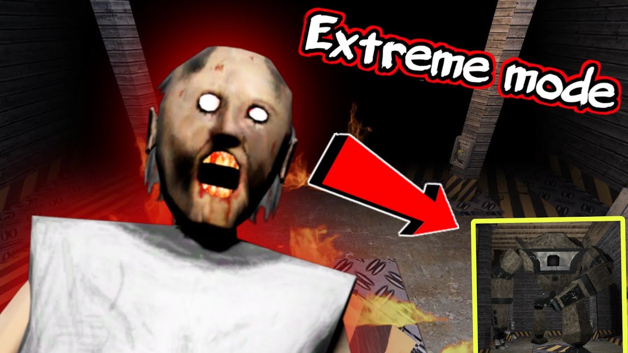 Granny Legacy: Extreme mode - Robot Escape, full gameplay