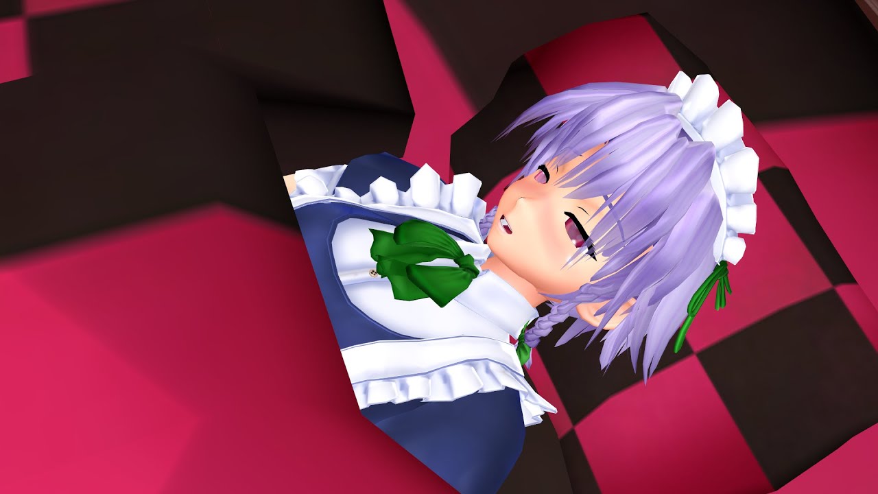 【東方MMD】　インフルにかかった咲夜　前編