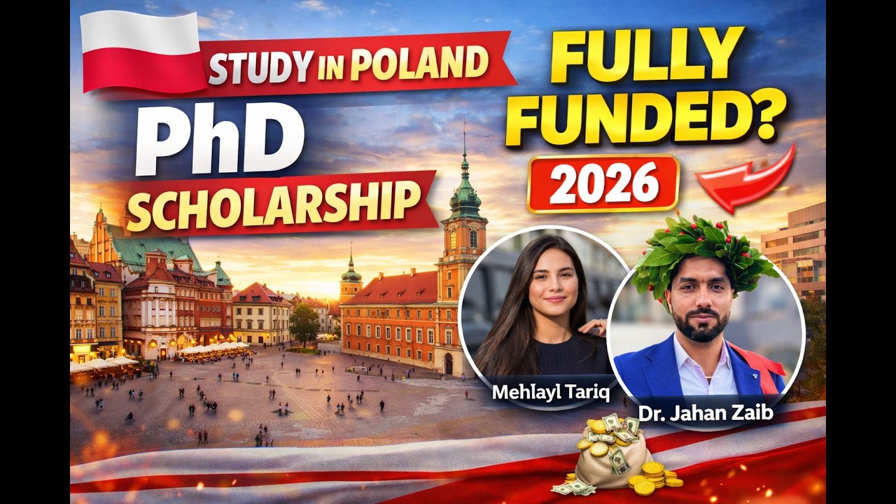 Study in Poland 2026: PhD Admissions & Fully Funded Scholarships | Step-by-Step Guide