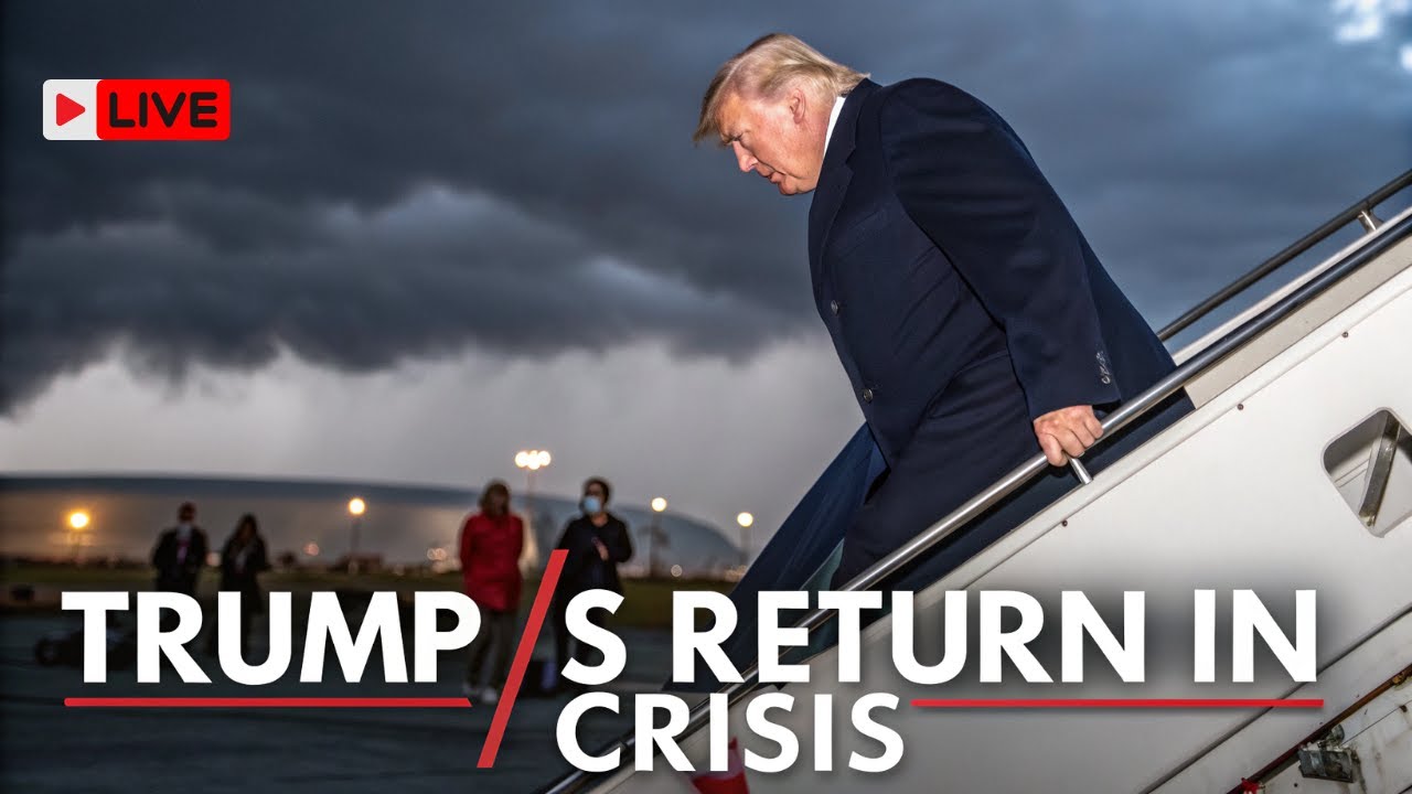 Trump’s Chaotic Return to DC Sparks Political Storm!