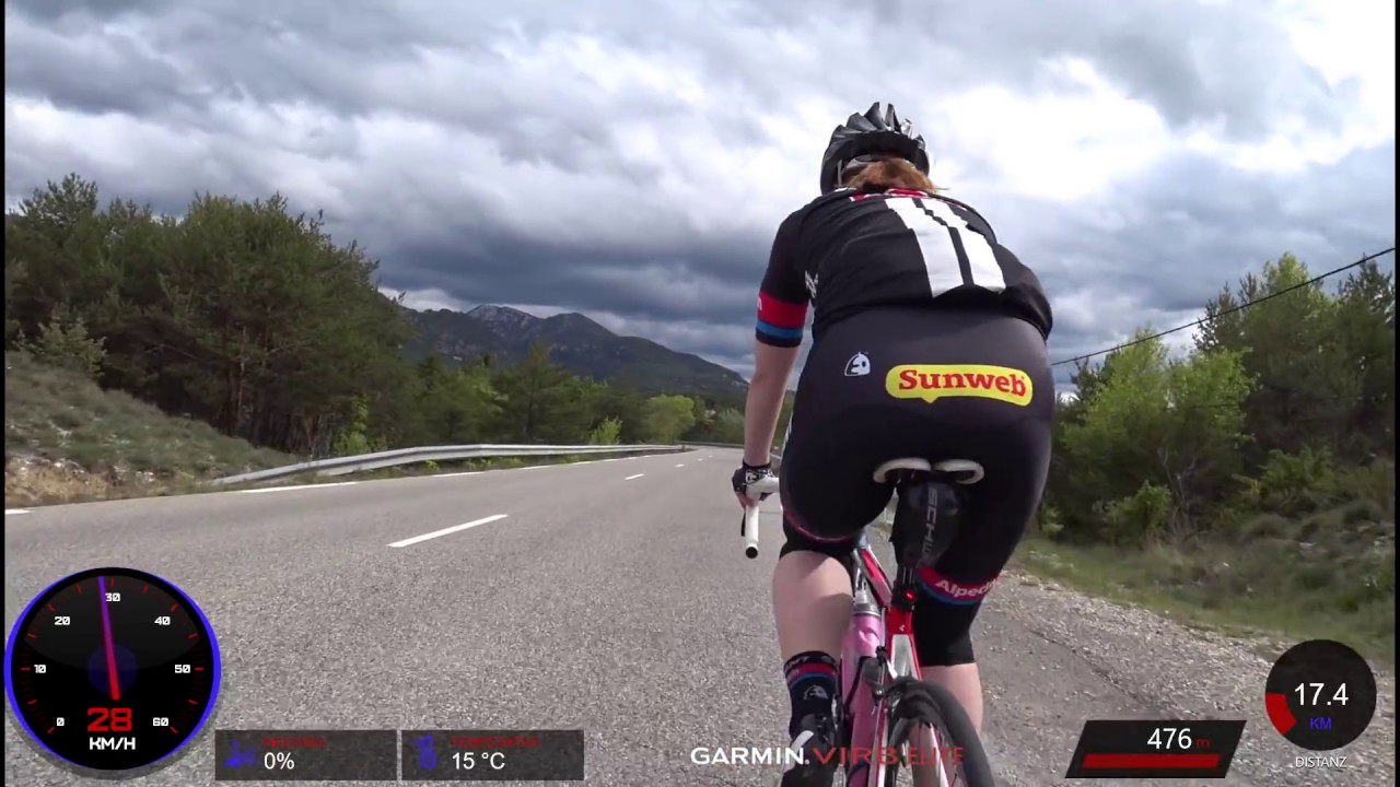 60 Minute Great Canyon du Verdon Road Cycling Workout France Part 4