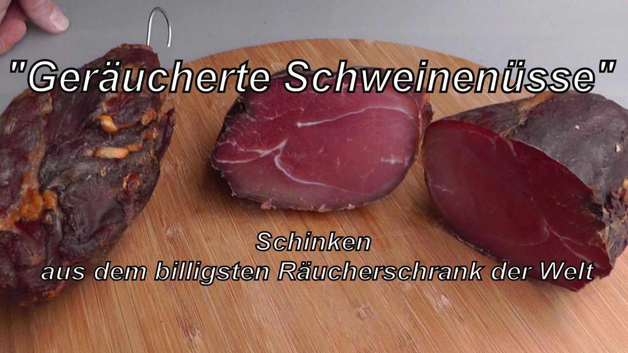 Geräucherte Schweinenüsse