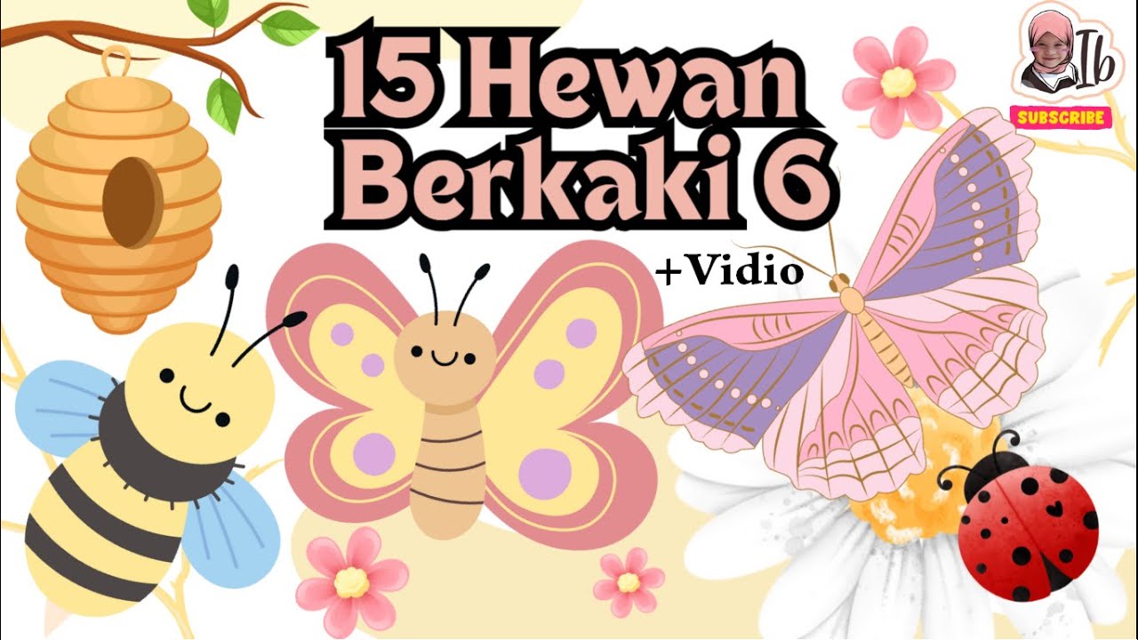 15 Nama Hewan Lucu Berkaki 6 | Hewan yang memiliki 3 pasang kaki atau mempunyai 6 kaki
