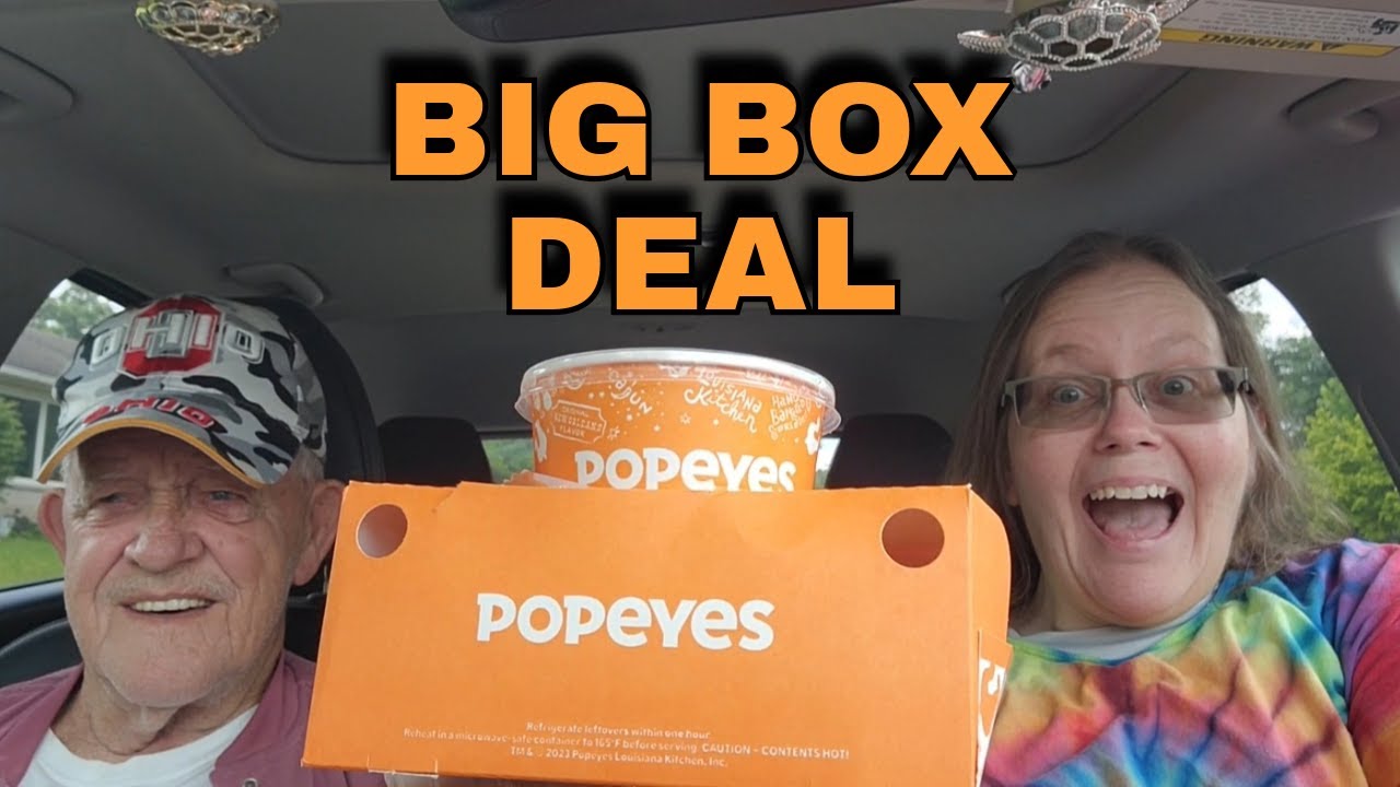 Popeyes BIG BOX Deal Review 