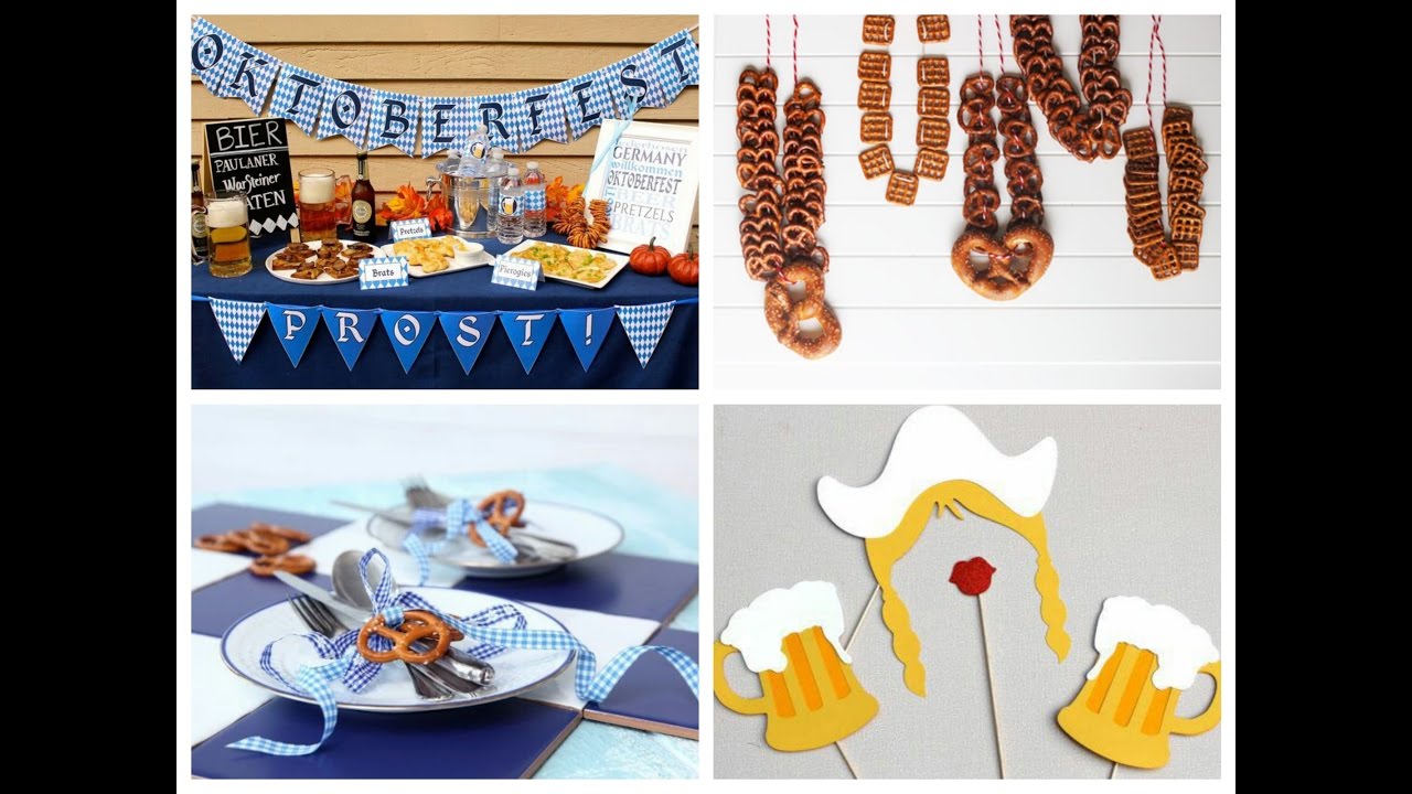 Beer Party Ideas - Oktoberfest Decorations Ideas