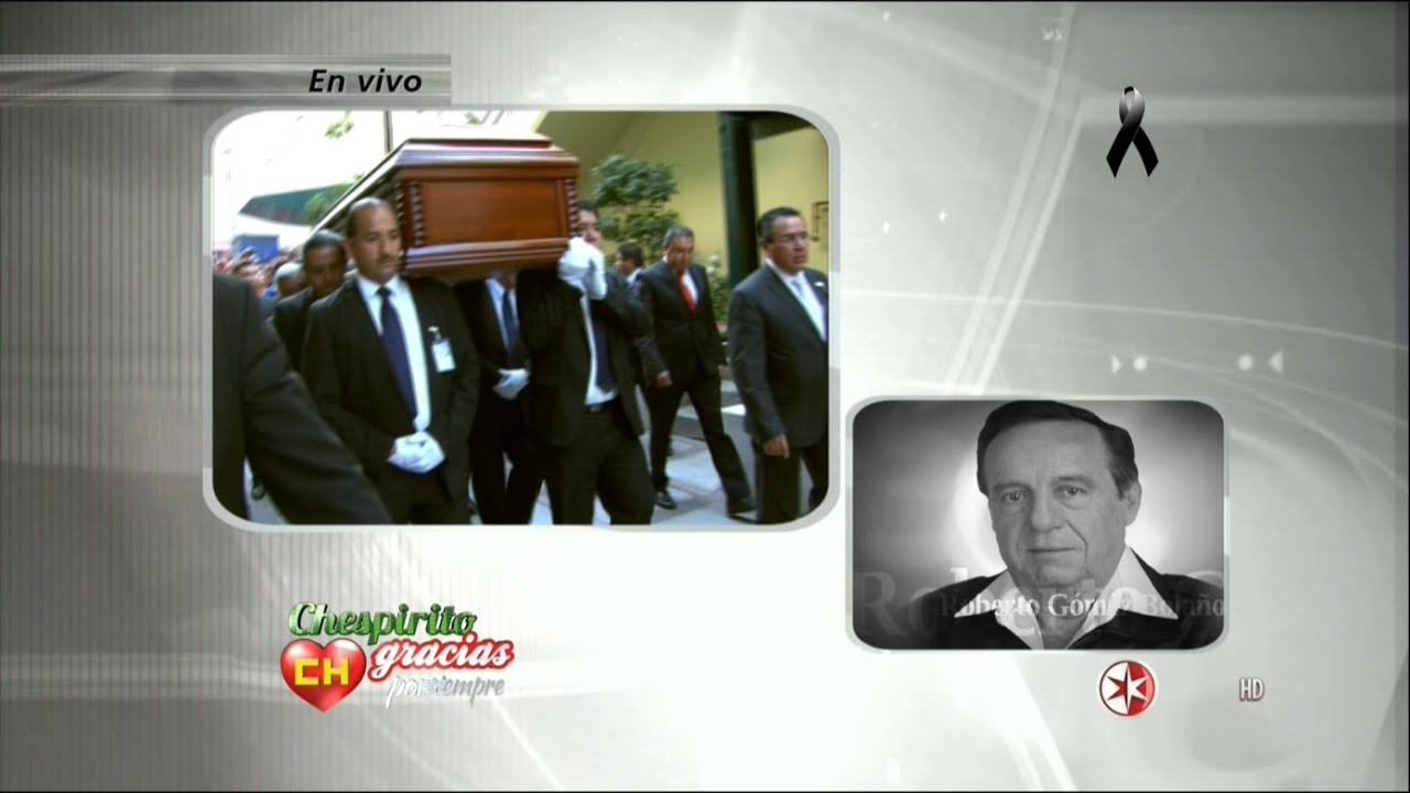 Roberto Gómez Bolaños - Cortejo Fúnebre Cobertura Chespirito
