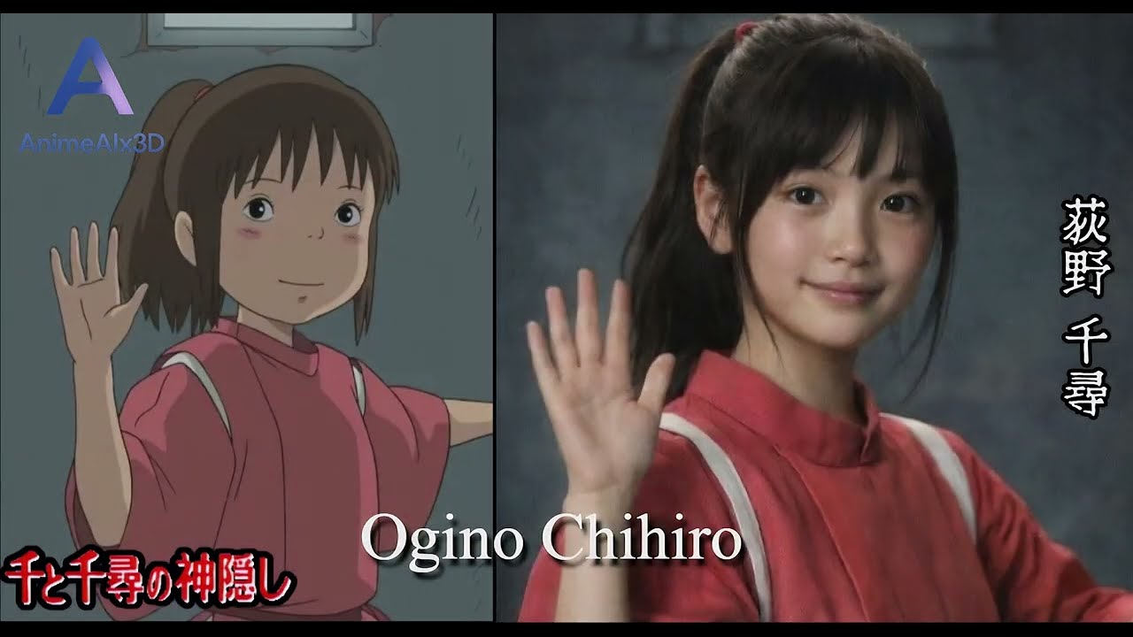 千と千尋の神隠しSpirited Away｜Realistic Live Action Ver  Lineup x Piano music