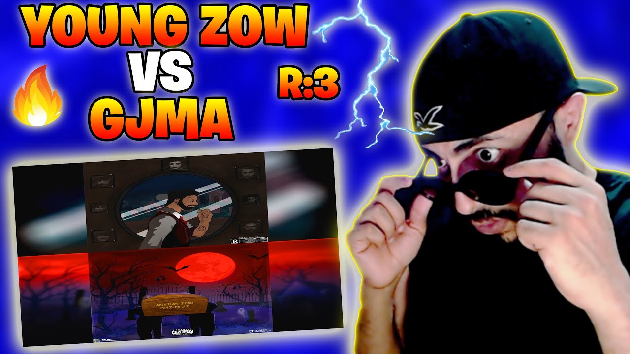 Gjma - R.I.P Vs Young Zow - LKHATEM ( Reaction ) Clash Round 3 🔥🔥