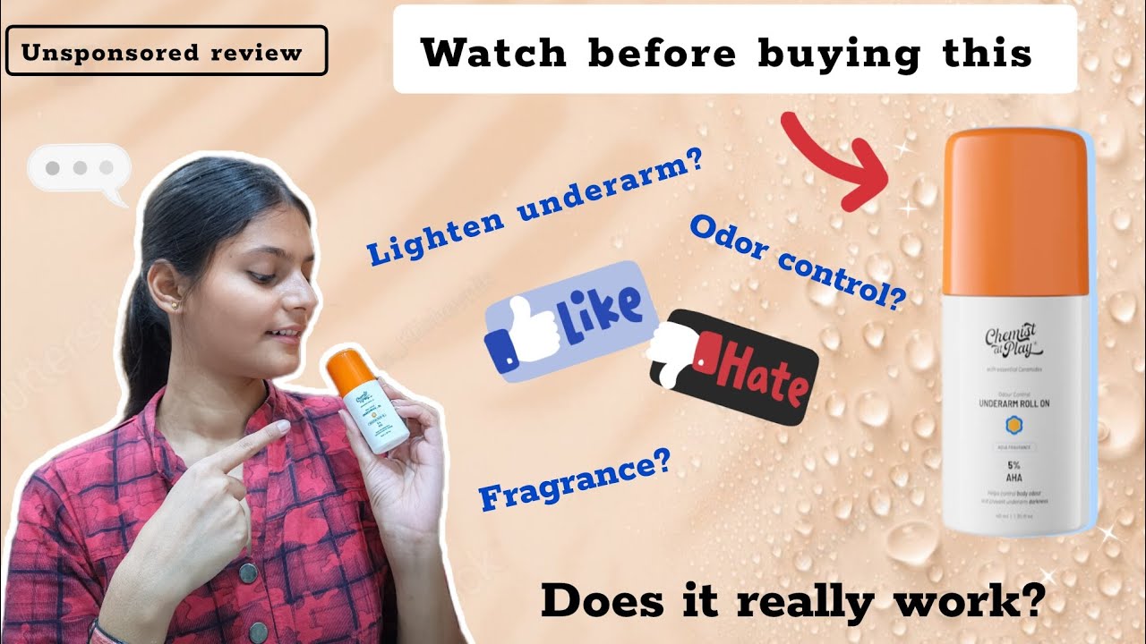 *Honest review*!| chemist at play underarm roll on🥲| does it really work?? |#review #underarmrollon