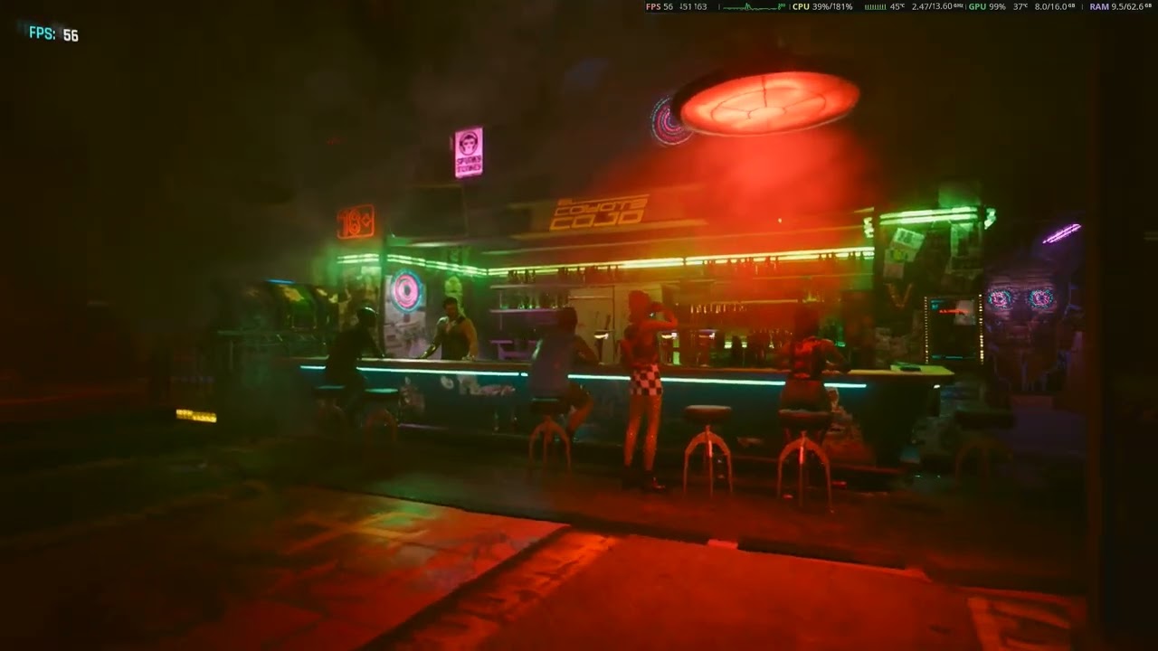 Nvidia Tesla V100 SXM2 16gb Volta runs Cyberpunk raytraced benchmark