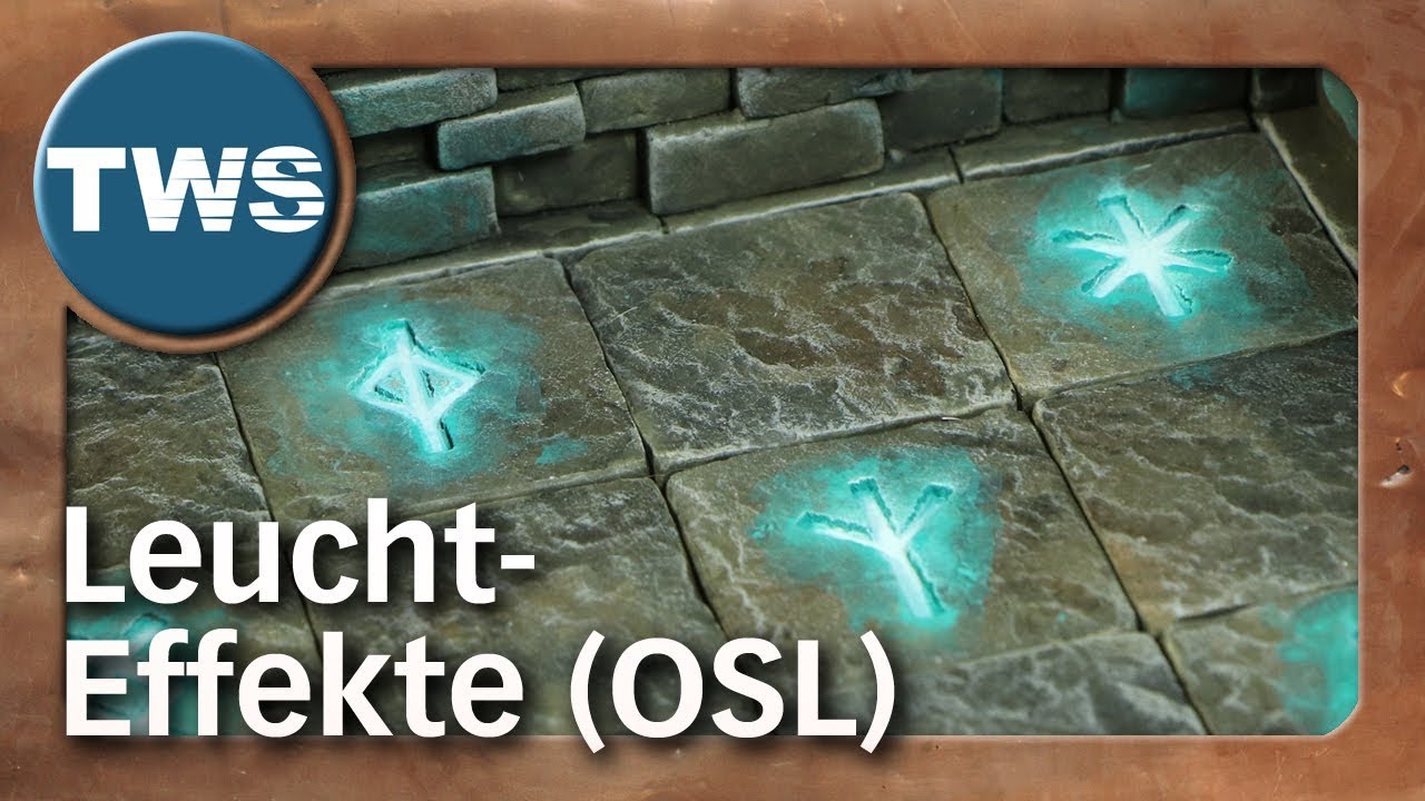 Tutorial: Leuchteffekte malen / how to paint OSL / lighting effects /Lichteffekte (Tabletop, TWS)