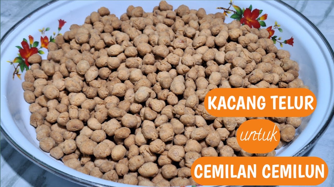 KACANG TELUR UNTUK CEMILAN CEMILUN ala DAPUR AMIH