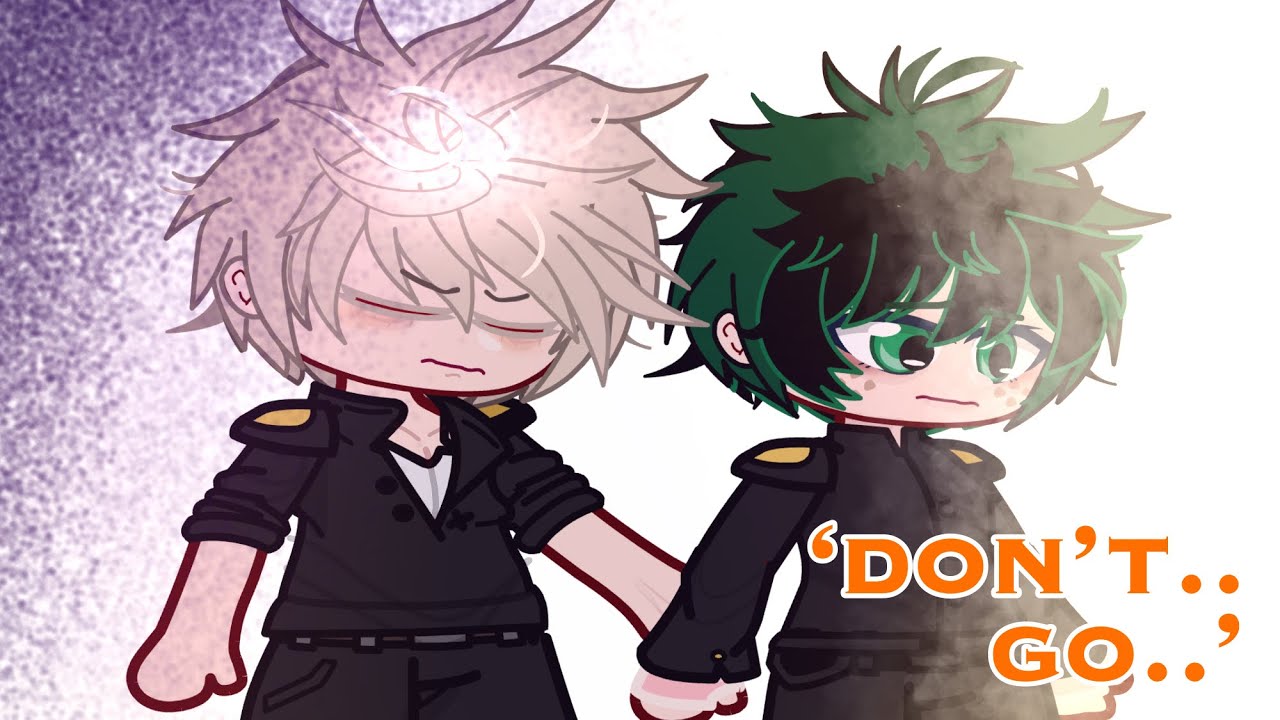 || 1-4 || ‘don’t.. go..’ || ANGST || BKDK ANGST 🧡💚 || MHA ||