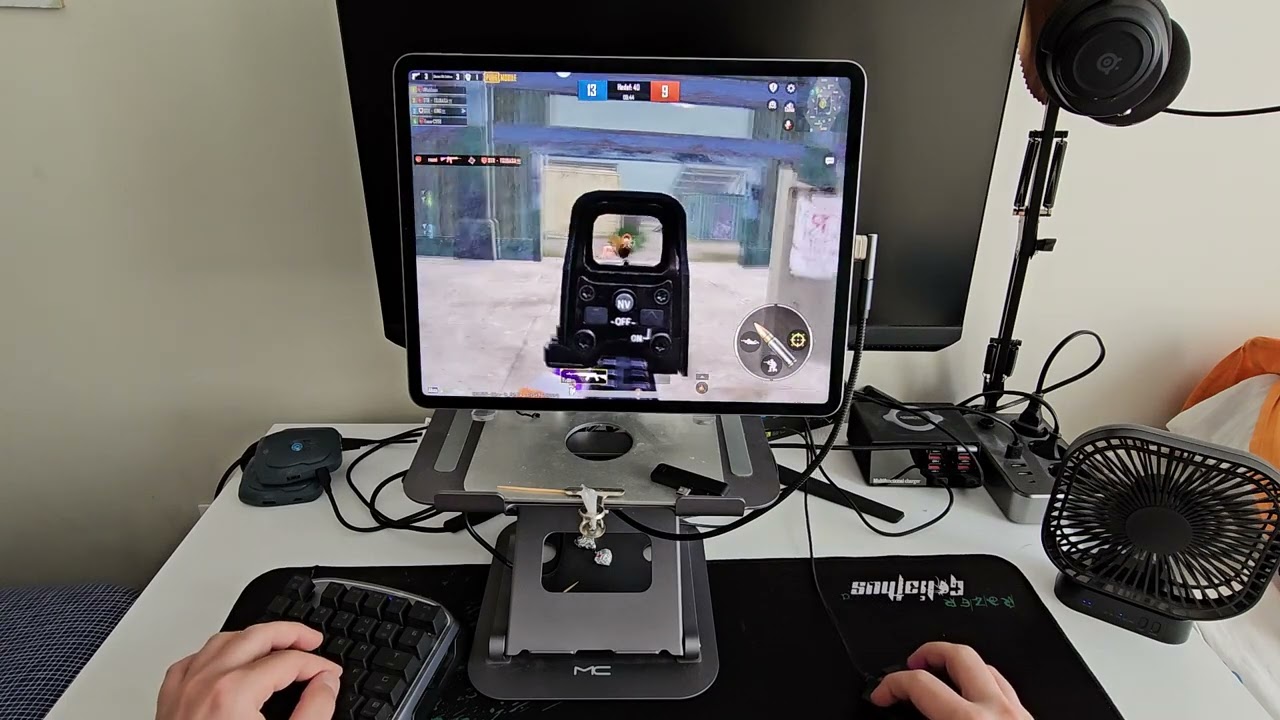 PUBG MOBİLE  İOS İÇİN  KLAVYE MAUS DÖNÜŞTÜRÜCÜSÜ RAWMSHEEL GT2  LİNGZHA 4