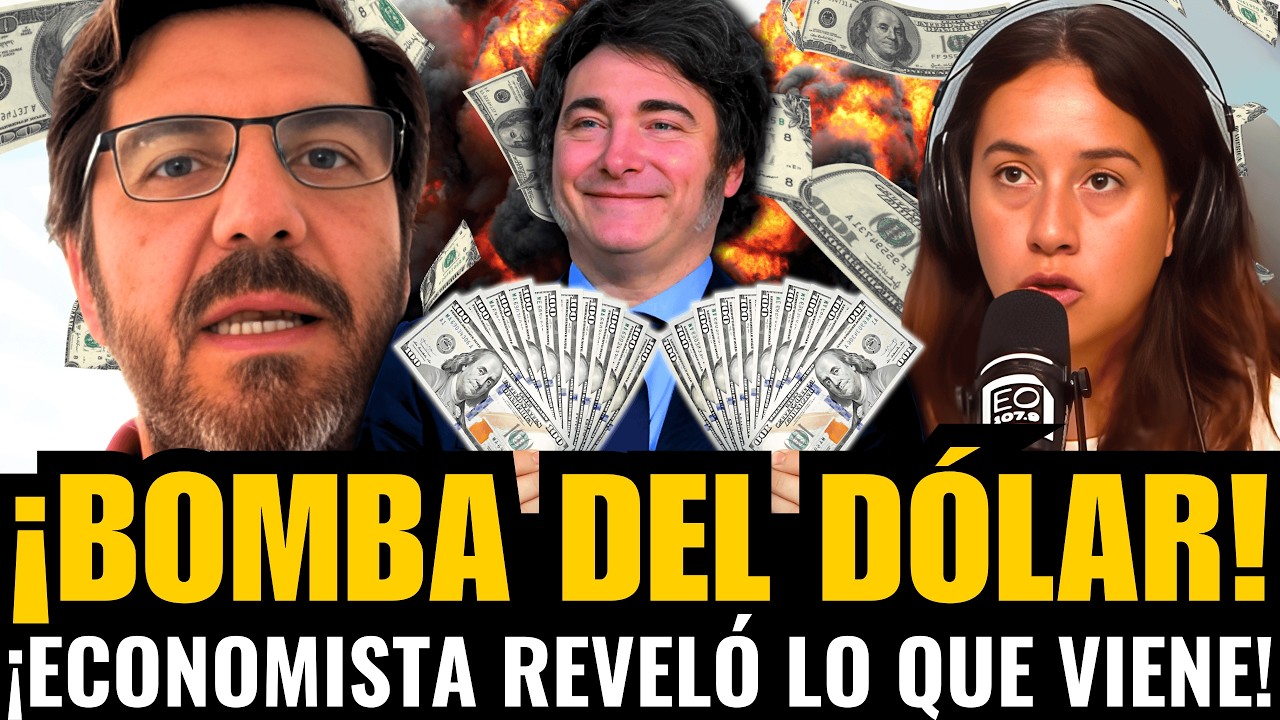 ¡ECONOMISTA REVELÓ lo QUE se VIENE con el DÓLAR de MILEI!