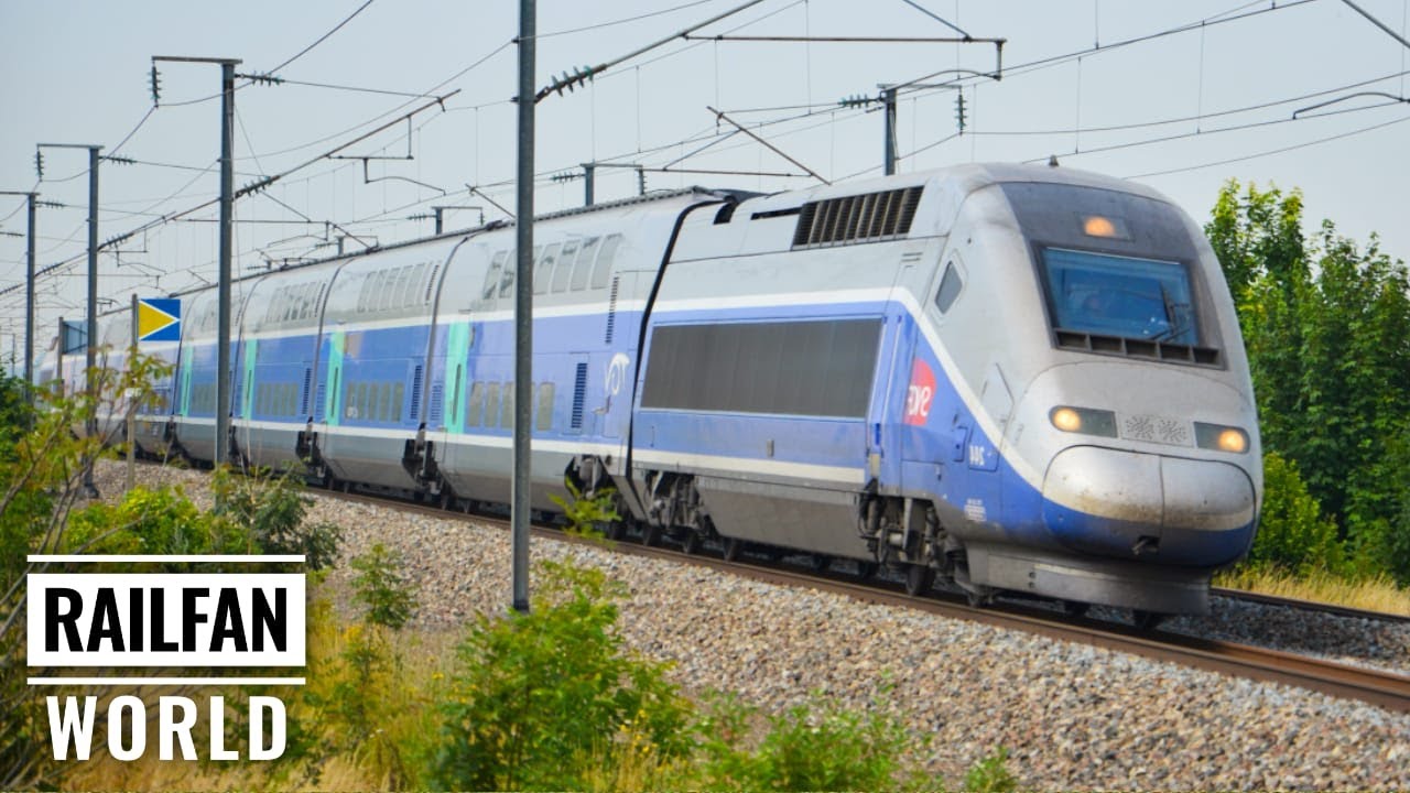 High speed trains compilation: part 2 | 300 KPH | TGV, Thalys, Eurostar | LGV Nord, France
