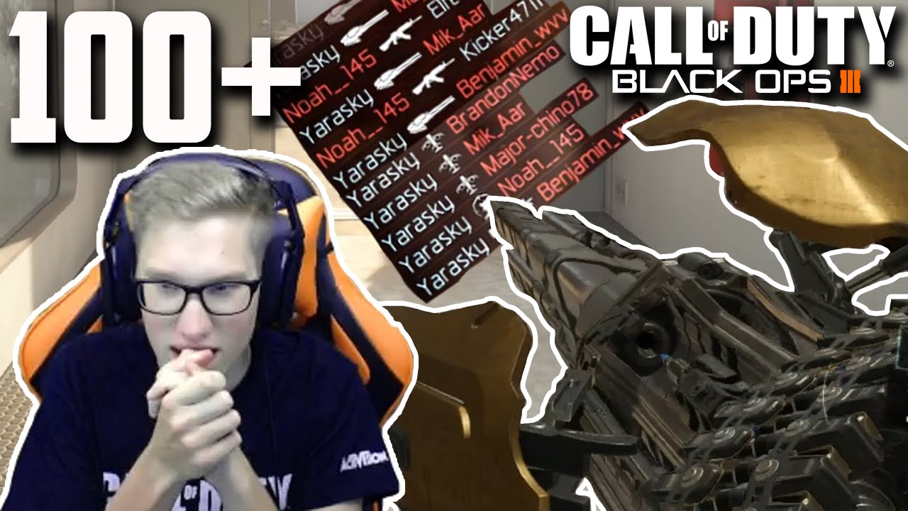DE YARASKY BEAST MODE! (COD: Black Ops 3 Live 100+ Kills)