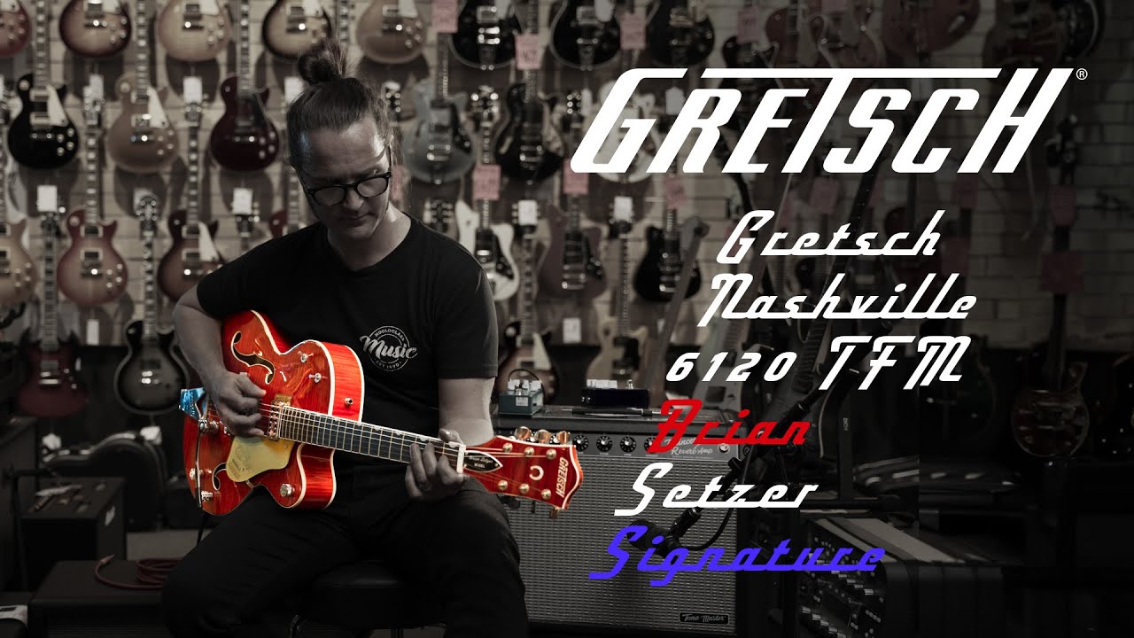 Gretsch Nashville 6120 TFM Brian Setzer Signature model review | Mooloolaba Music