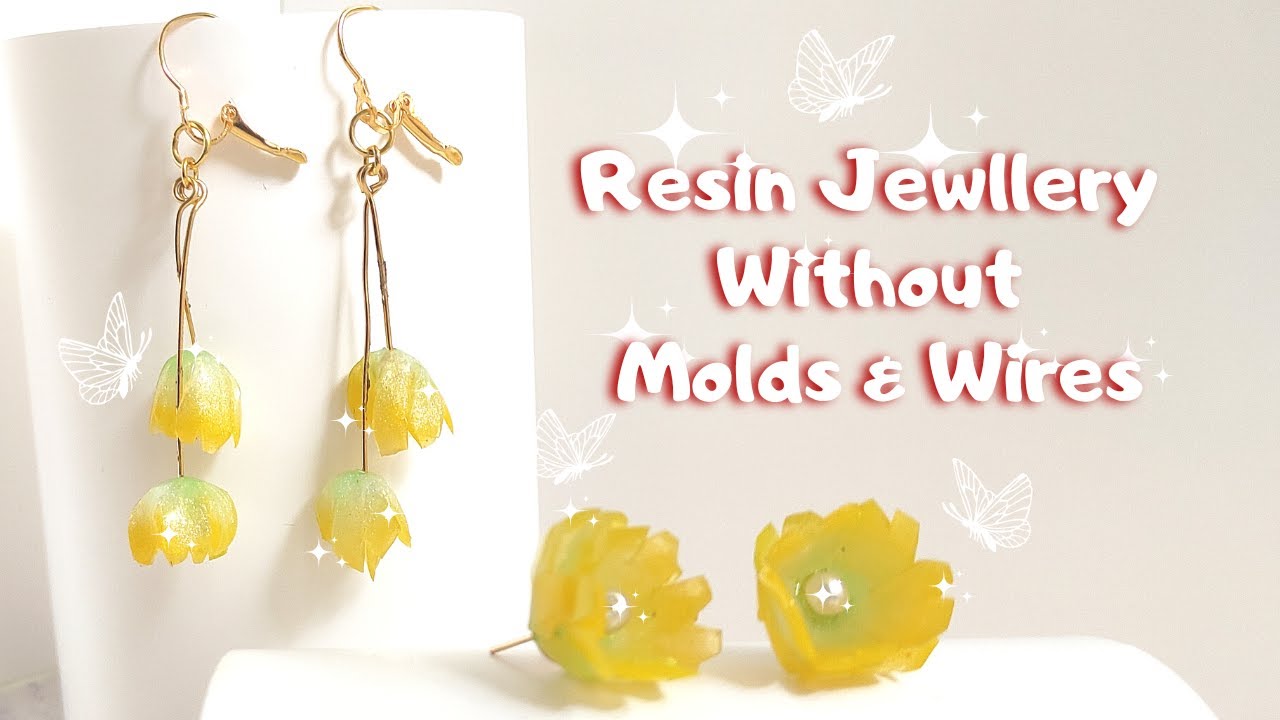 Creating Resin Jewelry without Molds and Wires | Resin Craft