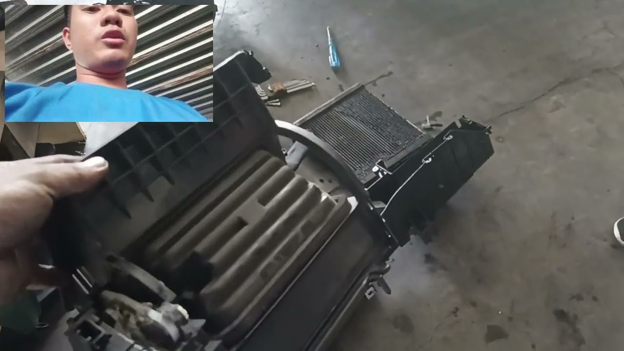 aircon cleaning, Toyota Rush baklas dashboard let's go