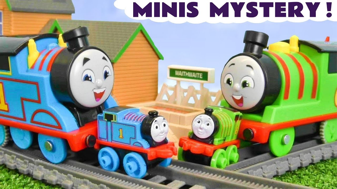 Minis Mystery Toy Train Story with Percy and Thomas Trains