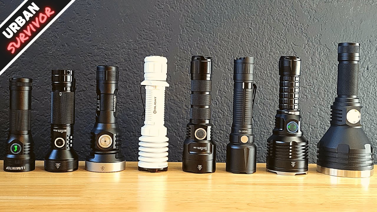 8 фонарей SUPER Thrower 21700 🔦 (NOCTIGON v MANKER v SOFIRN v WURKKOS TS30S v OLIGHT v LUMINTOP)